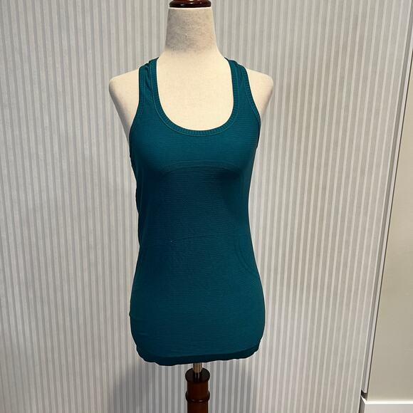 LULULEMON Women's Swiftly Tech Racerback In Teal - Picture 1 of 6